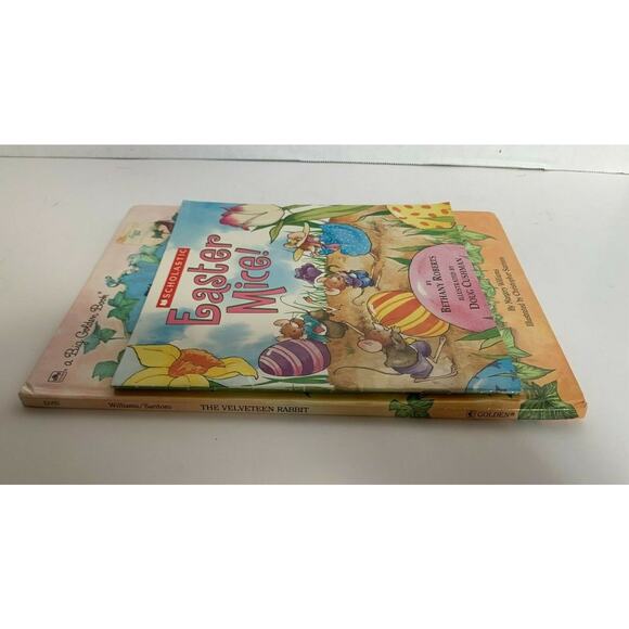 The Velveteen Rabbit 1990 and Easter Mice! 2003 Easter Books Lot Of 2 - Picture 3 of 6